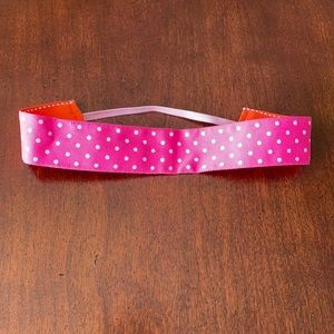 Funky Reversible Pink & Orange Headband